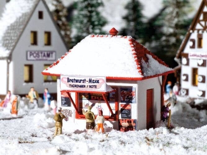 Hot Dog Henry Kiosk - Kit -- 4.1 x 4.1 x 3.8cm, N, Vollmer Gmbh 47625