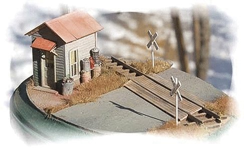 Twin Crossing Shacks -- Kit, HO, Bar Mills LLC 792