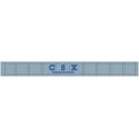 Decorated Plate Girder Bridge w/Code 100 Track -- Kit - CSX (gray, blue), HO, Atlas Model Railroad Co. 70000030
