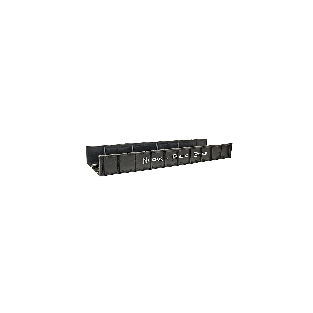 Code 100 Plate Girder Bridge -- Nickel Plate Road (black, white), HO, Atlas Model Railroad Co. 897