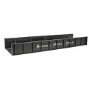 Code 100 Plate Girder Bridge -- Nickel Plate Road (black, white), HO, Atlas Model Railroad Co. 897