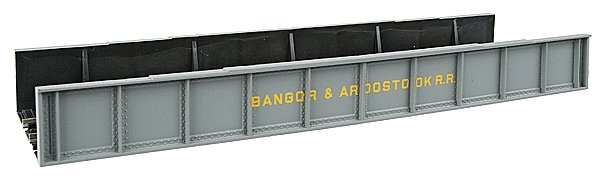 Code 100 Decorated Plate Girder Bridge -- Bangor & Aroostook, HO, Atlas Model Railroad Co. 70000012