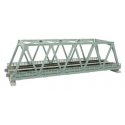 Double-Track Truss Bridge -- 9-3/4′ 24.8cm (light green), N, Kato USA Inc 20439