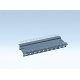 Bridge Track Bed for Marklin C-Track -- Straight 7-1/2′ 18.9cm Tall (Use w/470, 471 sold separately, HO, Faller Gmbh 120474
