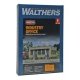 Industrial Office -- Kit - 3-5/8 x 2-1/4 x 1-3/4′ 9.2 x 5.7 x 4.4cm, N, Walthers Cornerstone 3834