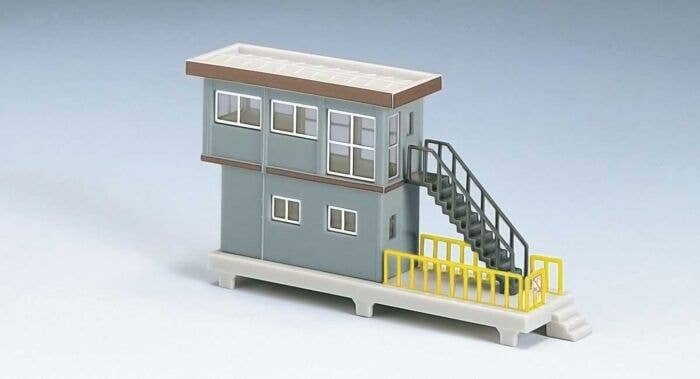 Interlocking Signal Tower -- Kit - Gray, N, TomyTec Co LTD 4224