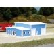 Contractor`s Building -- Scale 40 x 60` 12.2 x 18.3m (blue), N, Pikestuff 8006