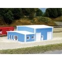 Contractor`s Building -- Scale 40 x 60` 12.2 x 18.3m (blue), N, Pikestuff 8006