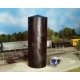 Peaked Top Water/Oil Tank -- Kit - Scale Height 60′ 18.3m, HO, Rix Products 505