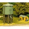Water Tower - Kit -- 3-1/8 x 3-1/4′ 7.8 x 8.2cm, HO, Atlas Model Railroad Co. 703