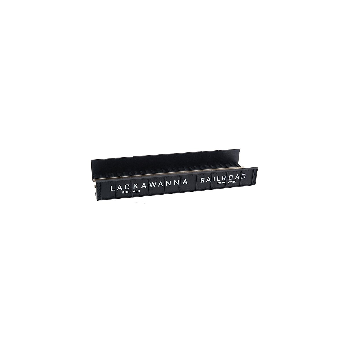 Decorated Code 80 Plate-Girder Bridge -- Lackawanna (black, white), N, Atlas Model Railroad Co. 2556