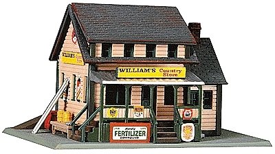 William′s Country Store -- Kit, N, Life-Like Products 7463