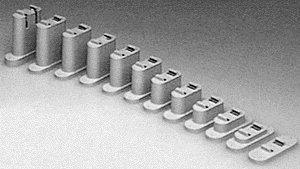 Pier Set - Kit -- 25-Piece, N, Atlas Model Railroad Co. 2541