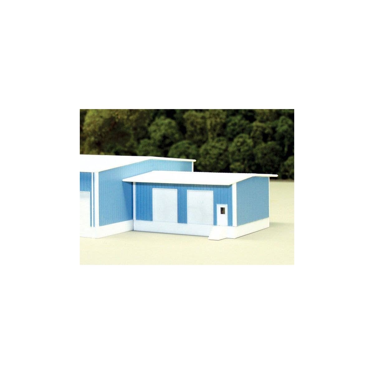 Add-On Loading Dock -- 30 x 40′ Building w/4 Overhead Doors, N, Pikestuff 8018