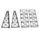 Tall Steel Viaduct Tower -- Two 4-Story Bents, N, Micro Engineering 75176