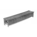 Deck-Girder Bridge with Open Deck -- Kit - 7 x 1-3/8` 18 x 3.5cm Scale 50` 15.2m, HO, Micro Engineering 75501