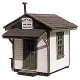 Southern Railway Team Track Office -- 1-5/8 x 2′ 4.1 x 5.1cm, HO, B.T.S. 27107