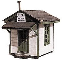 Southern Railway Team Track Office -- 1-5/8 x 2′ 4.1 x 5.1cm, HO, B.T.S. 27107