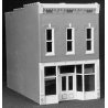 City Buildings -- Vivian`s Family Shoe Store 2-3/4 x 5` 7 x 12.8cm, HO, Smalltown USA 6013