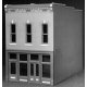 City Buildings -- Old Indian Tobacco Shop 2-3/4 x 5′ 7 x 12.8cm, HO, Smalltown USA 6014