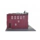 Woodlawn Police Station -- Kit - 6-1/4 x 8-3/8′ 15.9 x 21.3cm, HO, Life-Like Products 1382