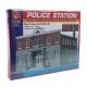 Woodlawn Police Station -- Kit - 6-1/4 x 8-3/8′ 15.9 x 21.3cm, HO, Life-Like Products 1382