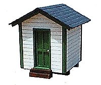 Tool Storage Shed -- 1-5/8 x 2′ 4.1 x 5.1cm, HO, B.T.S. 27112