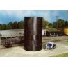 Flat Top Water/Oil Tank -- Kit - Scale Height 43′ 13.1m, HO, Rix Products 501
