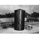 Peaked Top Water/Oil Tank -- Kit - Scale Height 43′ 13.1m, HO, Rix Products 504