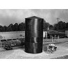 Peaked Top Water/Oil Tank -- Kit - Scale Height 43′ 13.1m, HO, Rix Products 504