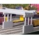 Modern Highway Overpass -- 50′ w/Pier, HO, Rix Products 112