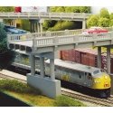 1930s Highway Overpass -- 50′ Deck w/Pier, N, Rix Products 152