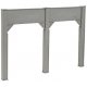 Bridge Support -- 3-3/8 x 9-1/2′ 8.4 x 24cm, HO, Micro Engineering 80175