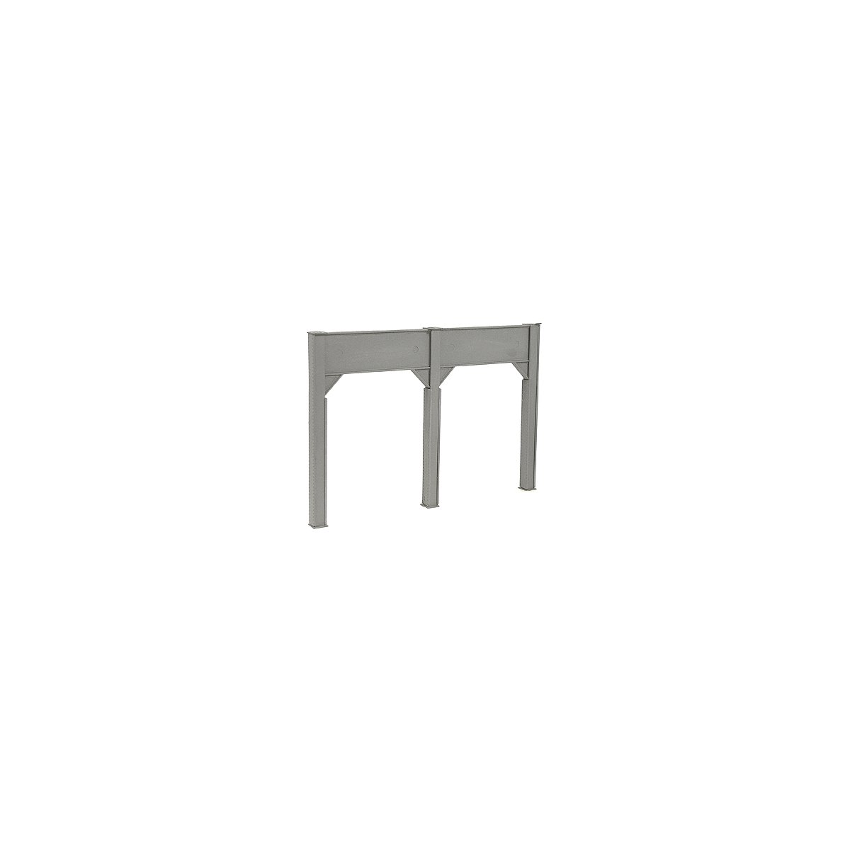 Bridge Support -- 3-3/8 x 9-1/2′ 8.4 x 24cm, HO, Micro Engineering 80175