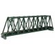 Single-Truss Bridge - 248mm 9-3/4′ -- Green, N, Kato USA Inc 20431