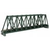 Single-Truss Bridge - 248mm 9-3/4′ -- Green, N, Kato USA Inc 20431