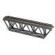 65` Deck Truss Bridge - Kit -- Code 100 Nickel-Silver Rail - 9` 22.9cm, HO, Atlas Model Railroad Co. 884