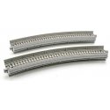 Single-Track Viaduct -- Curved R381 - 30 (R 15′ - 30) pkg(2), N, Kato USA Inc 20540