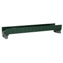 Single-Plate Girder Bridge - 7-5/16′ 186mm -- Green, N, Kato USA Inc 20451
