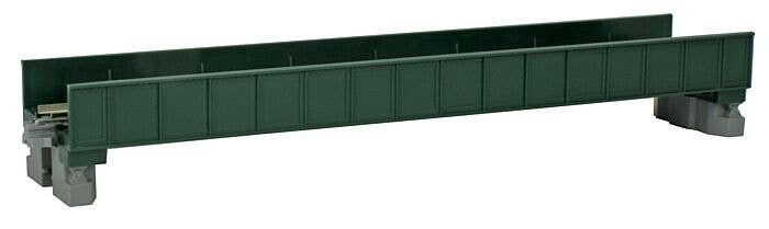 Single-Plate Girder Bridge - 7-5/16′ 186mm -- Green, N, Kato USA Inc 20451