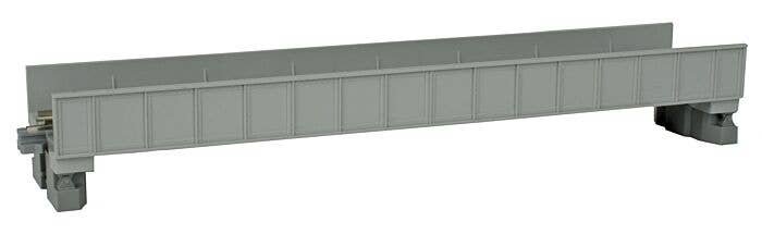 Single-Plate Girder Bridge - 7-5/16′ 186mm -- Gray, N, Kato USA Inc 20452