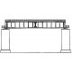 Deck Girder Bridge -- 4-31/32′ 124mm Long (black), N, Kato USA Inc 20464