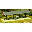 Station Platform - Kit -- 2-1/8 x 6-1/2′ 5.4 x 16.3cm, HO, Atlas Model Railroad Co. 707