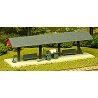 Station Platform - Kit -- 2-1/8 x 6-1/2′ 5.4 x 16.3cm, HO, Atlas Model Railroad Co. 707