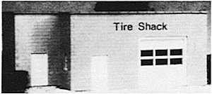 KB Tire Shack, HO, Pikestuff 5003
