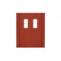 Modular Building System(TM) -- Two-Story Wall Sections w/2 2nd-Story Rectangular Wind, HO, Design Preservation Models 30139