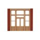 Modular Building System(TM) -- Street Level Wall Sections w/Victorian Entry - Kit, HO, Design Preservation Models 30141