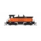 EMD NW2 - Standard DC - Stealth -- Milwaukee Road 668 (orange, black, TMR Logo), N, Broadway Limited Imports 9326