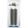 Straight Track w/Nickel Silver Rail & Gray Roadbed - E-Z Track(R) -- 9′ 22.9cm pkg(4), HO, Bachmann Industries 44511