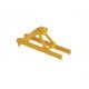 Track Bumper - Built-ups -- Yellow pkg(5), N, Walthers Cornerstone 2602